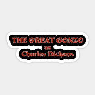 Charles Dickens Sticker